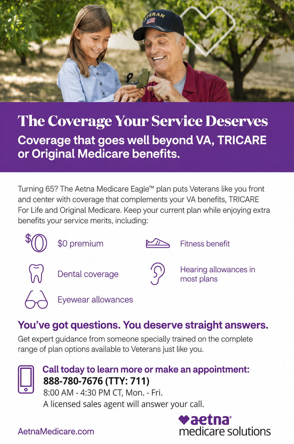 Aetna Medicare communications campaign visual